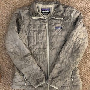 Women's Gray Nano Puff Insulated Patagonia Jacket